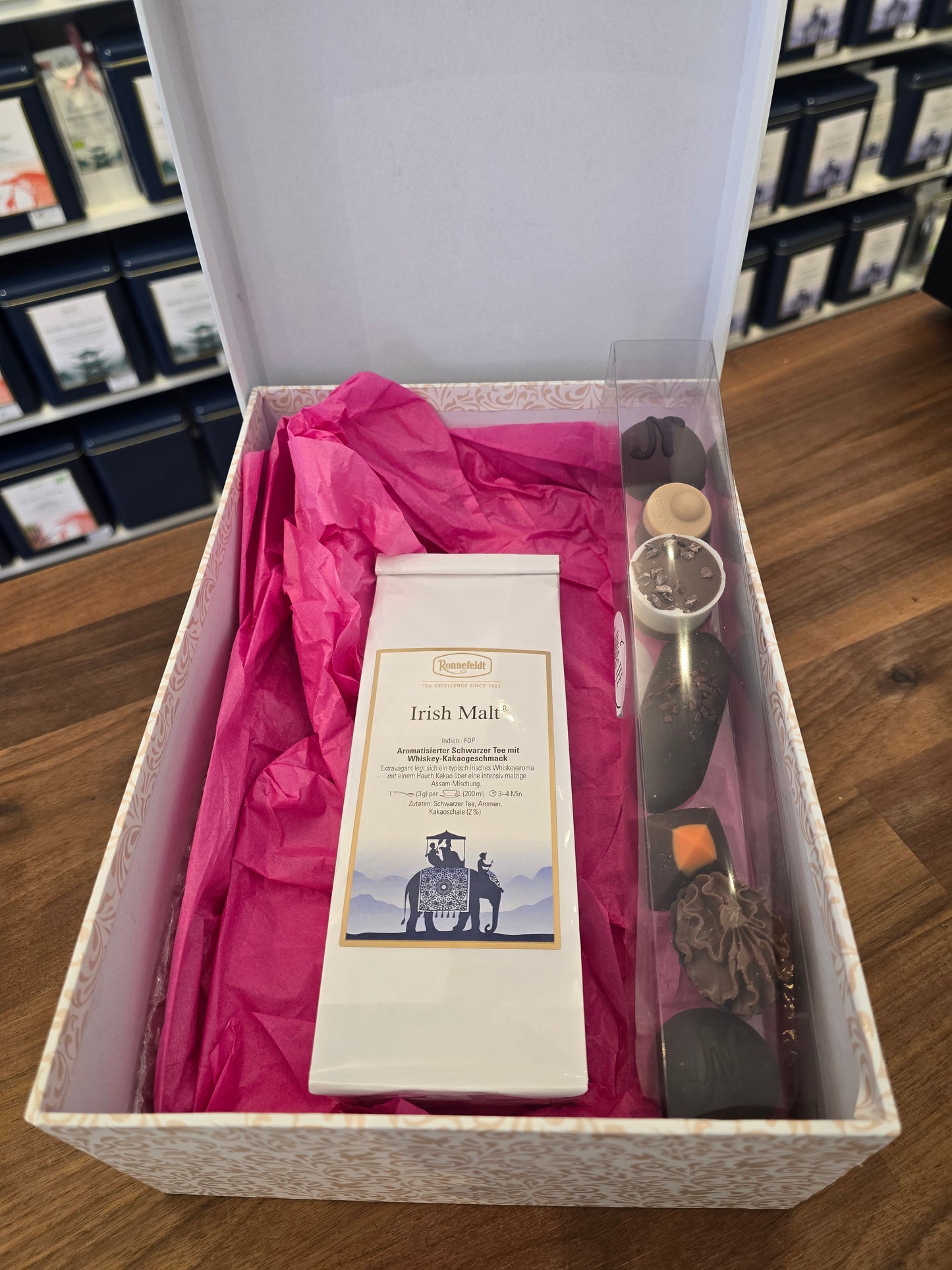 Box "Tee & Schokolade" - Die perfekte Symbiose