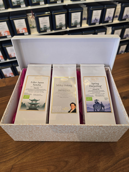 „Enthusiast“ Tee-Geschenkbox – Für anspruchsvolle und leidenschaftliche Genießer